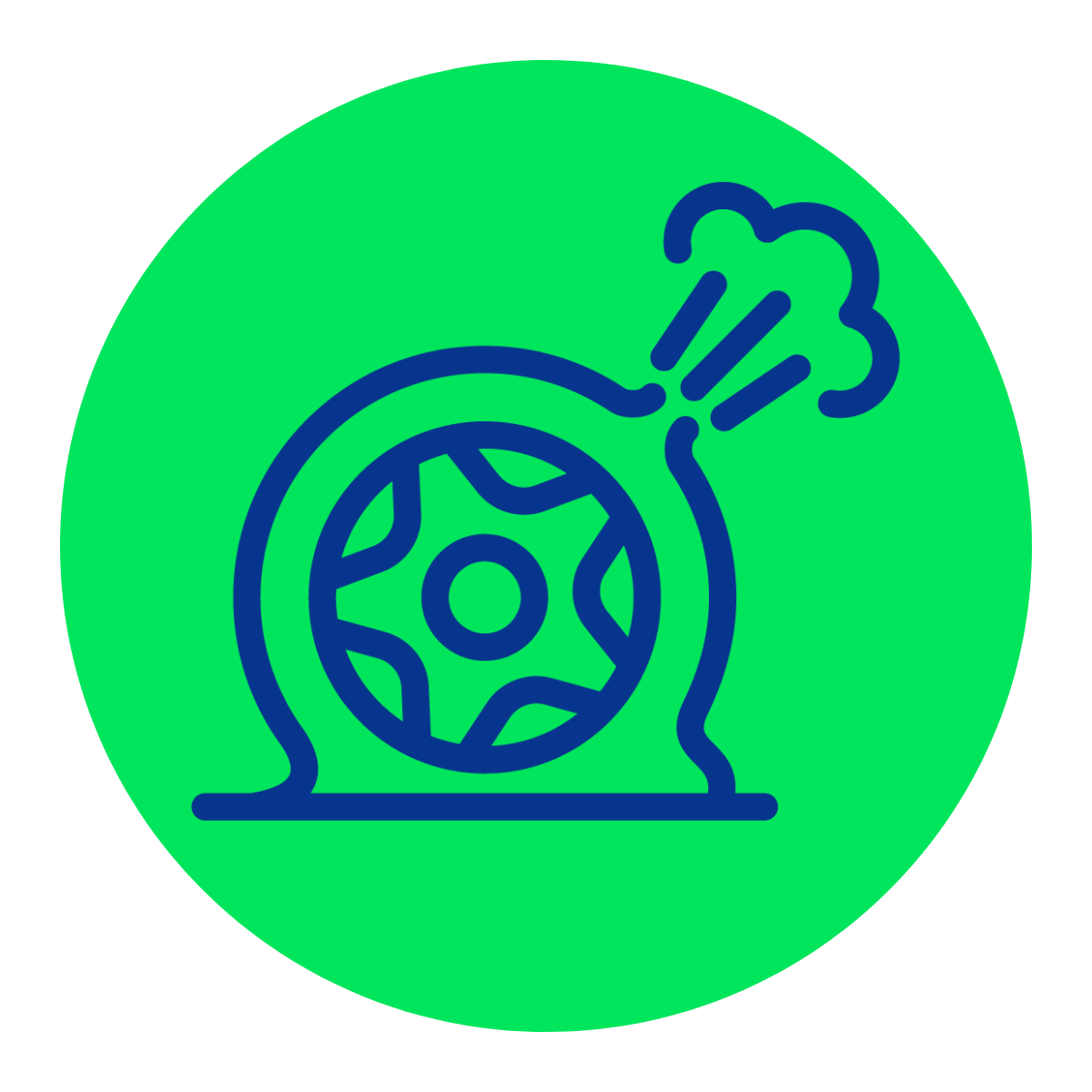 flat tire icon